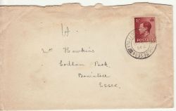 KEDVIII 1 1/2d Stamp Used on Cover (80788)
