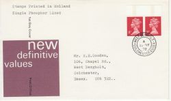 1979-12-12 8p CB Definitive Stamps W Bergholt cds FDC (80807)