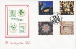 2000-11-07 Spirit and Faith Stamps Nasareth FDC (80866)