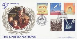 1995-05-02 Peace and Freedom Stamps Peacehaven FDC (80885)