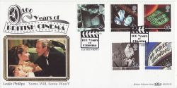 1996-04-16 Cinema Stamps Elstree FDC (80901)