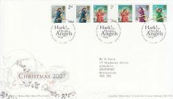 2007-11-06 Christmas Angels Stamps T/House FDC (80928)