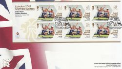 2012-08-08 Olympic Games M/S Rowing FDC (80940)
