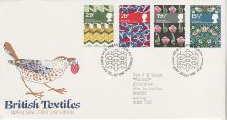 1982-07-23 Textiles Stamps Bureau FDC (81215)