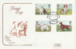 1979-02-07 British Dogs Stamps London SW FDC (81339)