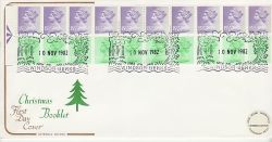 1982-11-10 Definitive Booklet Stamps Windsor FDC (81387)