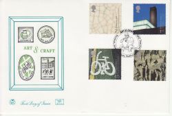 2000-05-02 Art and Craft Stamps Burslem Stoke FDC (81500)