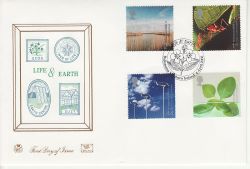 2000-04-04 Life and Earth Stamps Ballymena FDC (81508)