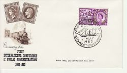 1963-05-07 Paris Postal Conference Dover FDC (81610)