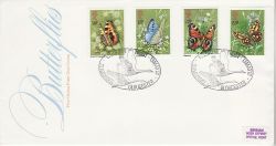 1981-05-13 Butterflies Stamps Slimbridge FDC (81722)