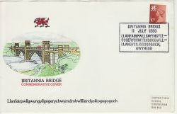 1980-07-11 Britannia Bridge Commemorative Cover (81817)