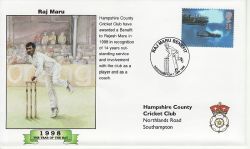 1998-01-01 Cricket Raj Maru Benefit Souv (81877)