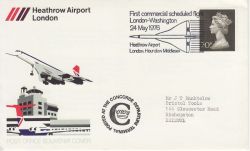 1976-05-24 Concorde First Commercial Flight Souv (81987)