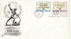 1967-10-24 United Nations Disarmament Stamps FDC (82025)