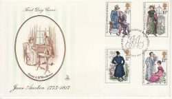 1975-10-22 Jane Austen Stamps Steventon FDC (82077)