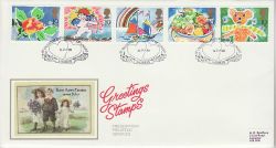 1989-01-31 Greetings Stamps Lover Salisbury FDC (82142)