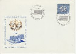 1966-05-07 United Nations WHO New HQ FDC (82192)