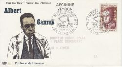 1967-06-24 France Albert Camus Stamp FDC (82218)