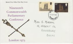1973-09-12 Parliamentary Conference Aylesbury FDC (82230)