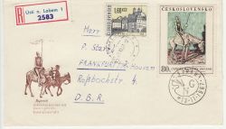 1967-11-13 Czechoslovakia Paintings Stamp FDC (82249)