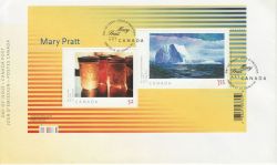 2007-03-15 Canada Art Stamps M/S Mary Pratt FDC (82291)