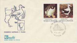 1983-12-10 Argentina Bird Stamps FDC (82396)