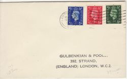 1937-05-10 KGVI Definitive Stamps London FDC (82401)