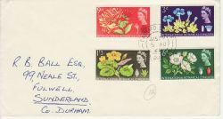 1964-08-05 Botanical Congress Stamps Barnard Castle cds FDC (82420)