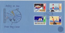 1985-06-18 Safety at Sea Global Maritime Official FDC (82486)
