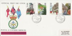 1985-07-30 Royal Mail Postal & Courier Services FDC (82487)