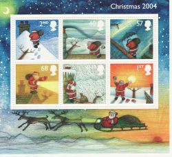 2004-11-02 Christmas Miniature Sheet MNH (82582)