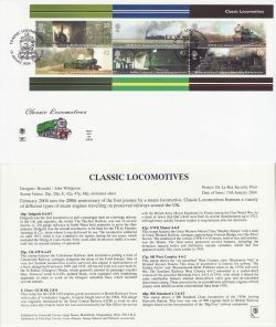 2004-01-13 Classic Locomotives M/S Bridgnorth FDC (82588)