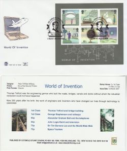2007-03-01 World of Invention M/S Helensburgh FDC (82595)