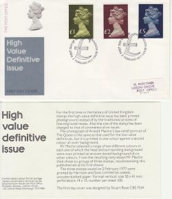 1977-02-02 HV Definitive Stamps Windsor FDC (82819)