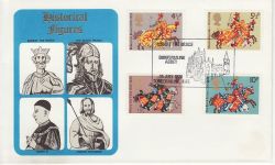 1974-07-10 Great Britons Stamps Dunfermline FDC (82857)