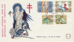 1959-12-05 Belgium Tuberculosis Stamps FDC (82981)