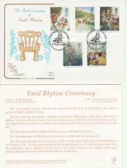 1997-09-09 Enid Blyton Stamps Child's Way NW11 FDC (83015)