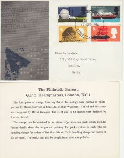 1966-09-19 Technology Stamps Reading FDC (83194)