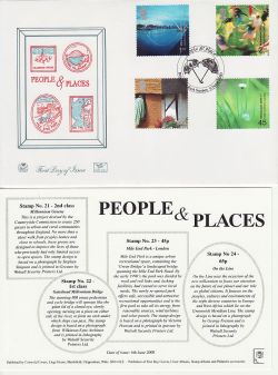 2000-06-06 People and Place Stamps Brighton FDC (83207)