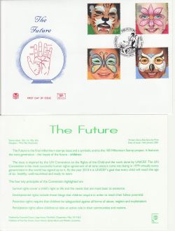 2001-01-16 Hopes for the Future Greenwich FDC (83233)