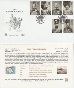 2004-10-12 The Crimean War Stamps London E4 FDC (83257)