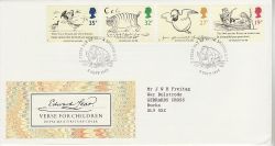 1988-09-06 Edward Lear Stamps London N7 FDC (83393)