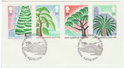 1990-06-05 Kew Gardens Stamps FDC Cut Out (83404)