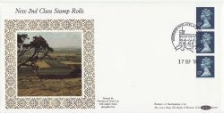 1990-09-17 Definitive Coil Stamps Windsor FDC (83560)