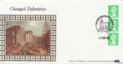1992-02-11 33p Definitive Coil Stamps Windsor FDC (83582)