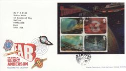 2011-01-11 Gerry Anderson Stamps M/S Slough FDC (83634)