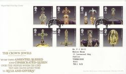 2011-08-23 The Crown Jewels Stamps London FDC (83647)