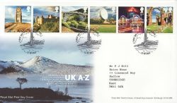 2011-10-13 UK A-Z Stamps [G-L] Blackpool FDC (83652)