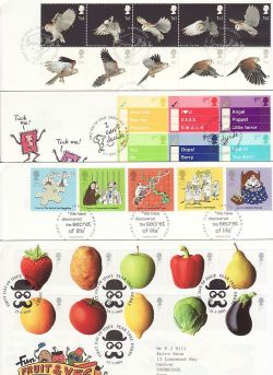 2003 Bulk Buy x 12 First Day Covers With Special Pmks (83666)