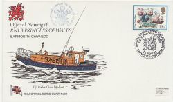 1982-11-25 RNLI Official Cover No92 Barmouth (83695)